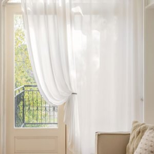Rèm Voan Sheer SE1801 - Giải Pháp Hạn Chế Tầm Nhìn 90% Cho Không Gian Sống Thanh Lịch