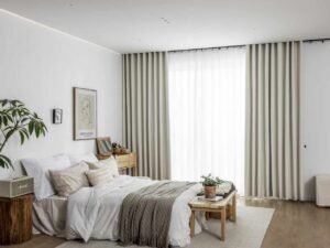 Rèm Chống Nắng B2017 - Bảo Vệ Tuyệt Đối Với Chất Liệu Polyester Chống UV 100%